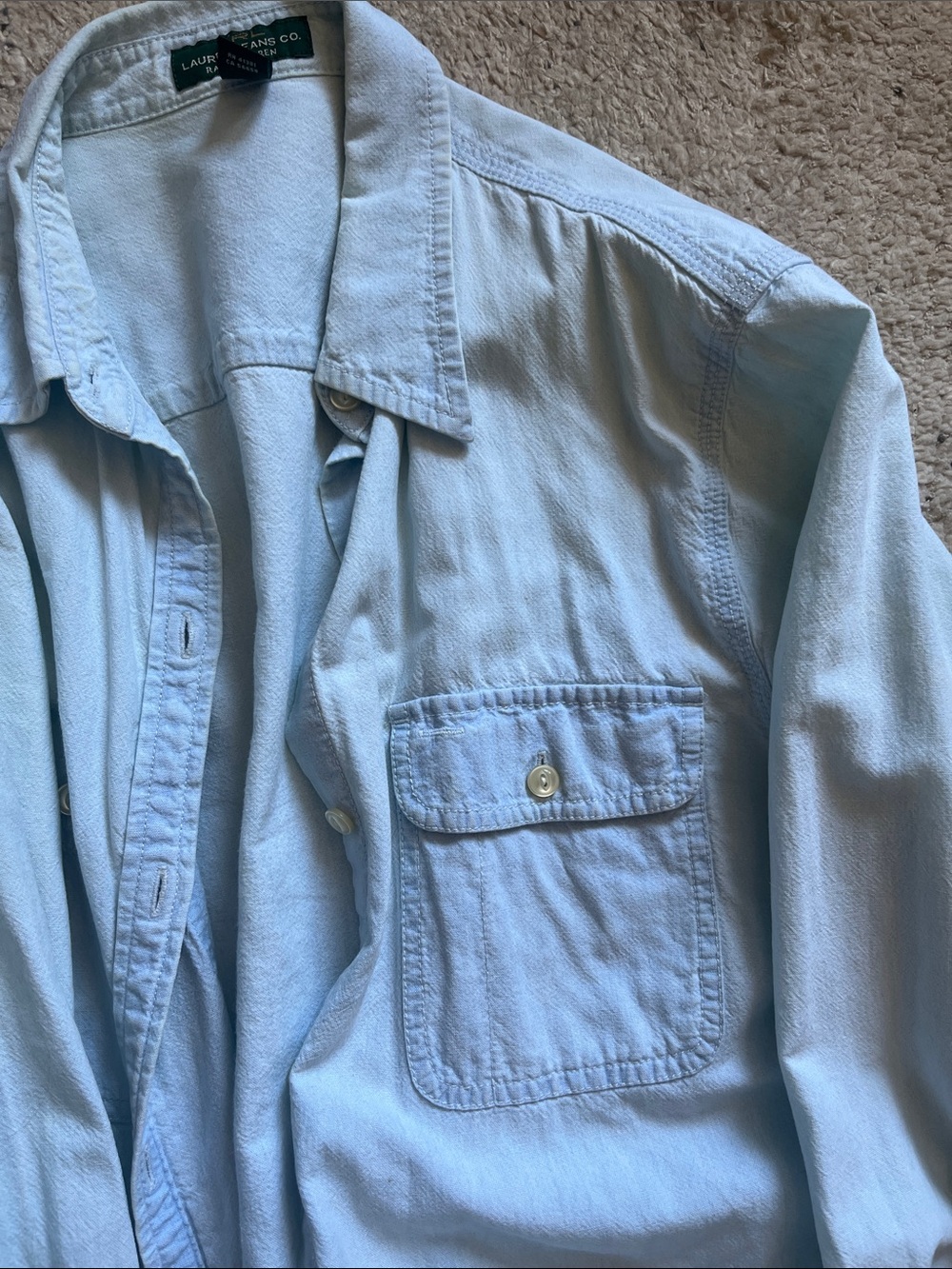 Vintage Ralph Lauren Button Up Shirt - Picture 5 of 8